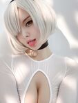 Vinnegal 2B White Cosplay