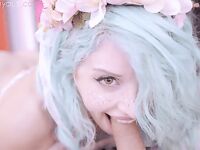 Cherrycrush blowjob gif