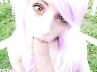 Cherrycrush blowjob gif