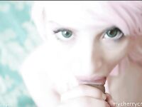 Cherrycrush blowjob gif