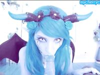 Cherrycrush blowjob gif