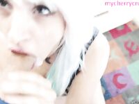 Cherrycrush blowjob gif