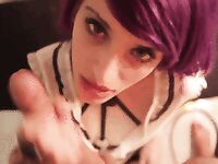 Cherrycrush blowjob gif