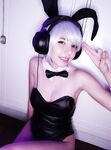 KawaiDemon bunny 2b cosplay