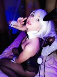 KawaiDemon bunny 2b cosplay