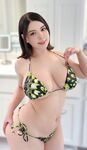 Bunny Ayumi - New Set Green Bikini