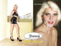 Mixed pics with Coco the Exposed Mature Blonde Slut