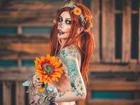 Vera Bambi Horny Tattooed Babe