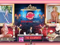 Captions for te exposed Webslut and Mature Blonde Whore Coco