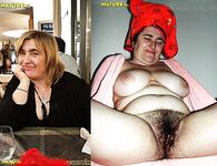 chubby cougar prostitutes herself, l before and after
