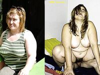 chubby cougar prostitutes herself, l before and after