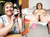 chubby cougar prostitutes herself, l before and after