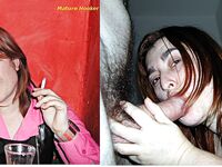 chubby cougar prostitutes herself, l before and after