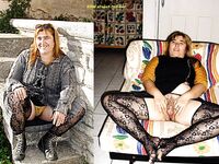 chubby cougar prostitutes herself, l before and after