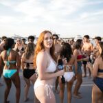 Caroline Brown huge tits live on the scene