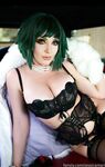 Jessica Nigri greenhead cosplay