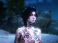 Nude Evelyn from baldur's gate 3