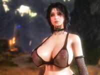 Nude Evelyn from baldur's gate 3