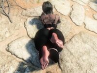 Nude Evelyn from baldur's gate 3