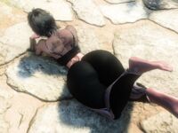 Nude Evelyn from baldur's gate 3