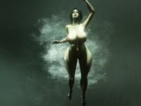 Nude Evelyn from baldur's gate 3