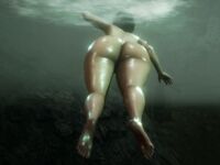 Nude Evelyn from baldur's gate 3