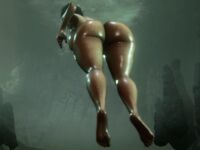 Nude Evelyn from baldur's gate 3