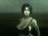 Nude Evelyn from baldur's gate 3