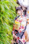 Fantasy Factory - Black Silk Kimono