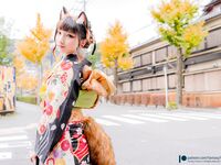 Fantasy Factory - Black Silk Kimono
