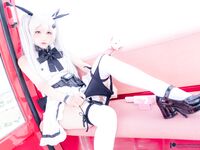 Fantasy Factory - Black and White Tulle Net Socks