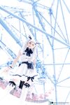 Fantasy Factory - Black and White Tulle Net Socks