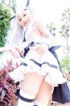 Fantasy Factory - Black and White Tulle Net Socks