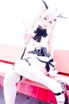 Fantasy Factory - Black and White Tulle Net Socks