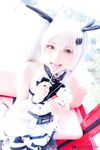 Fantasy Factory - Black and White Tulle Net Socks