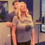 Chiropractor Adjusts Big Tits