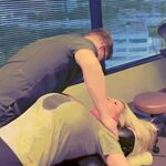 Chiropractor Adjusts Big Tits