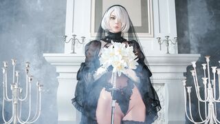 Vinnegal 2B Cosplay part3