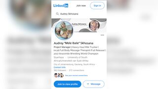 Audrey Skhosana LinkedIn