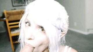 Cherrycrush blowjob gif