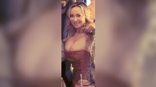 Tara Strong nipslip