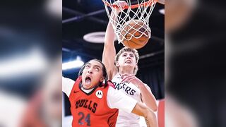 Young mixed boy gets manhandled by Caucasian baller