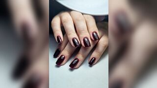 Pink nails