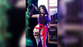 Tiny Asa Psylocke Cosplay